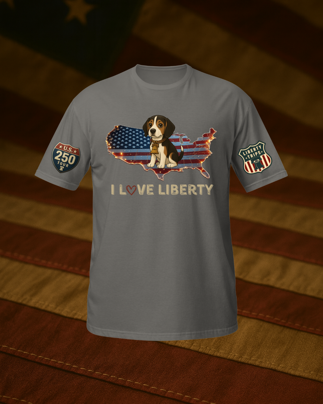 U.S. 250 I Love Liberty T-Shirt