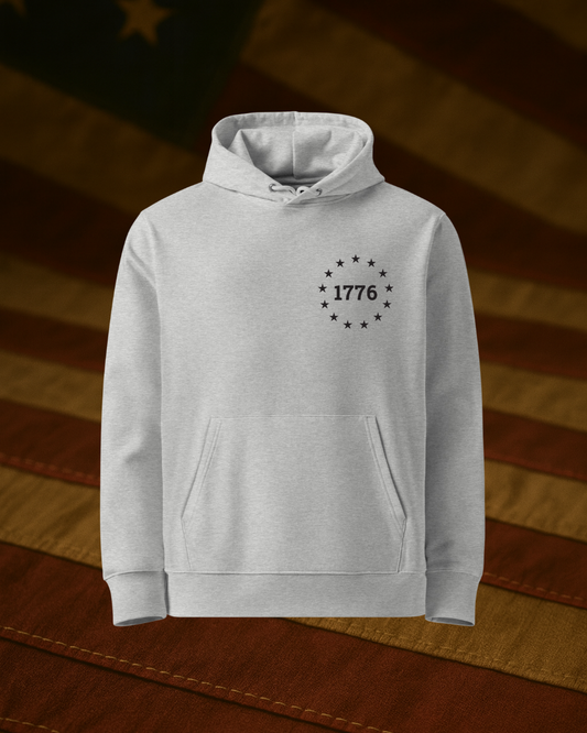 1776  Grey Hoodie 250 Tour